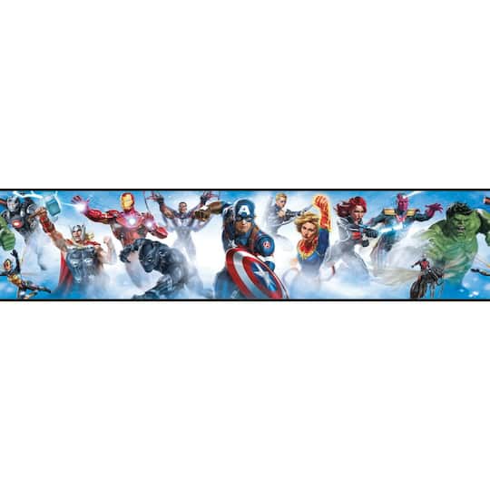 RoomMates Marvel Avengers Peel & Stick Border | 5" x 15ft | Michaels®